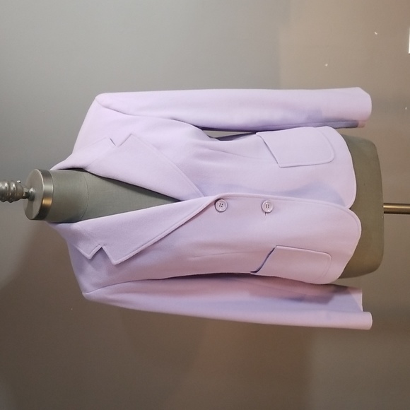 Louben made in Canada wool cashmere mix size 10.  Lavender.  Staple for capsule - Picture 1 of 13